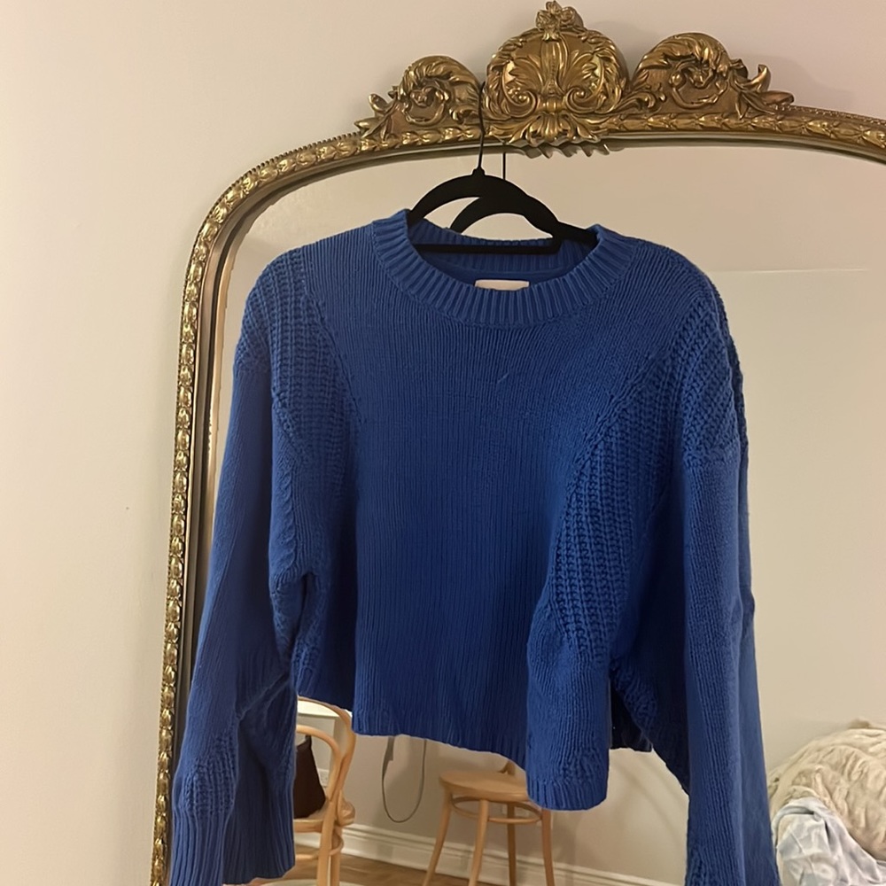 Loulou Studio Cropped Knit Sweater